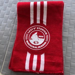 Levi’s Stadium Inaugural Season 2014 Red Scarf